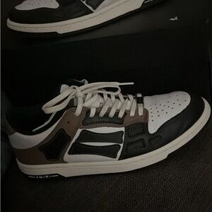 AMIRI Black, Brown, and White Men's Sneakers